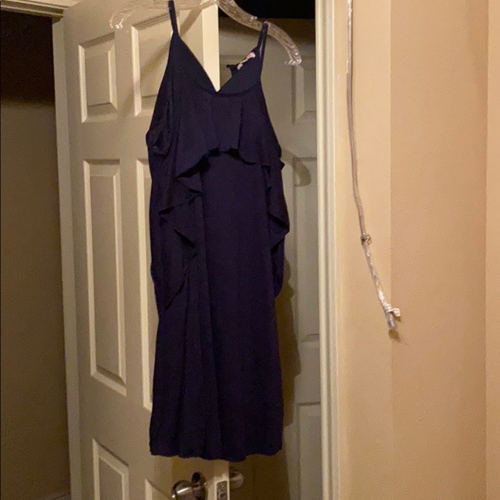 Navy blue dress